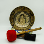 Handmade medicine Buddha Carving Singing Bowls