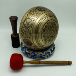 Handmade medicine Buddha Carving Singing Bowls